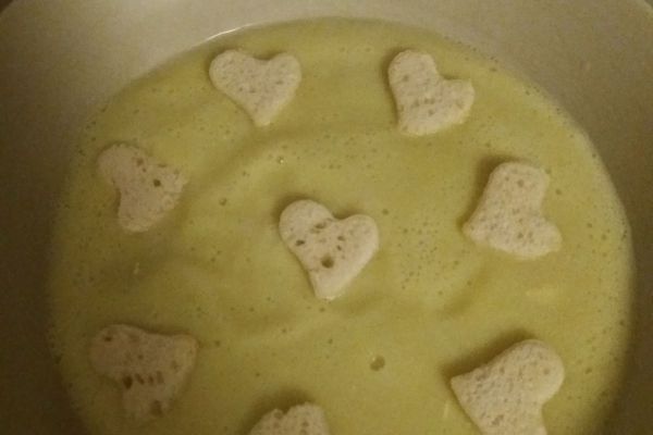 Soupe amour courgette