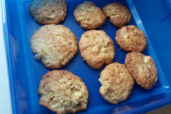 Recette Cookies aux pommes