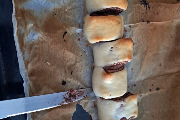 Recette Décalé feuilleté nutella