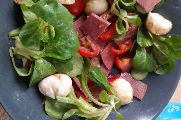 Recette Salade boeuf mozza