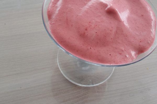 Recette Mousse à la framboise