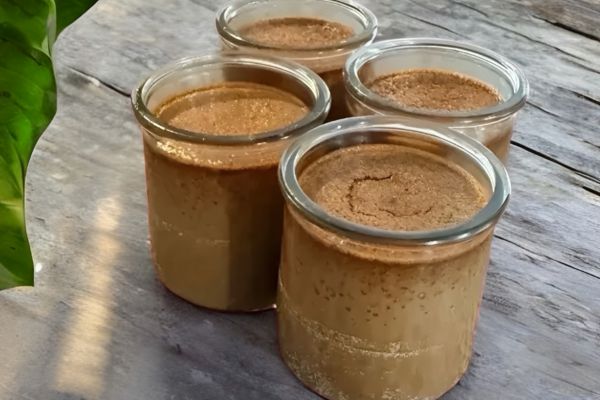 Recette Petits pots de flans au café