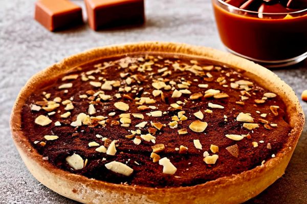 Recette Tarte Chocolat-caramel beurre salé