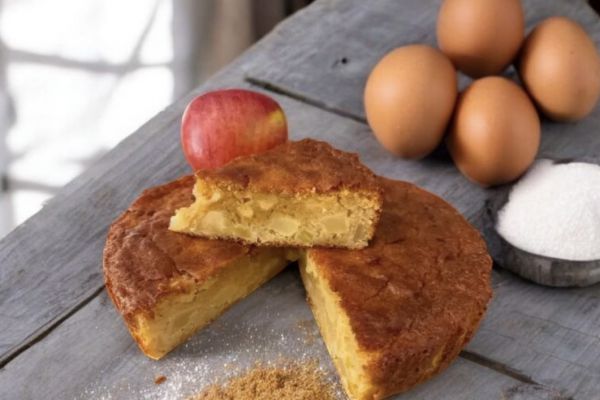 Recette Gateau madeleine aux pommes