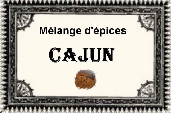 Recette Mélanges pour assaisonnement Cajun