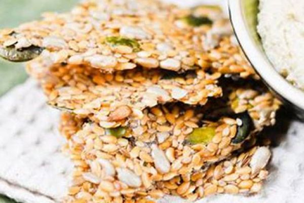 Recette Crackers aux graines mélangées