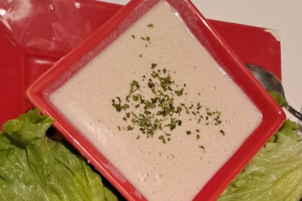 Recette Velouté au Cœur d'artichauts & St Moret