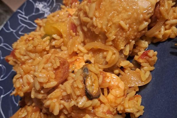 Recette  Paëlla (Riz Façon paëlla)