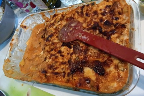 Recette Lasagnes d'agneau aux courgettes