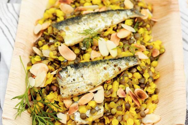 Recette Sardines aux deux lentilles