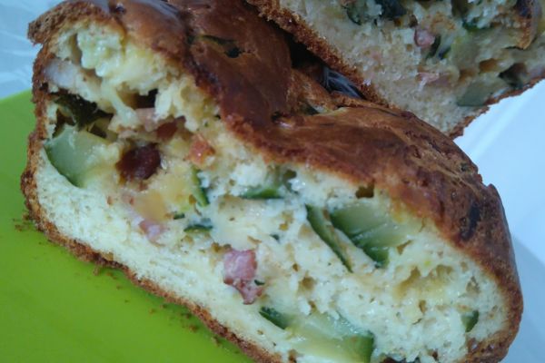 Cake aux courgettes 