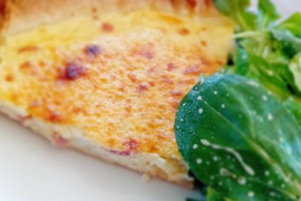 Recette Quiche au saint moret 