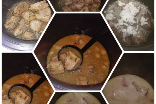 Recette Sauté de porc au cookeo
