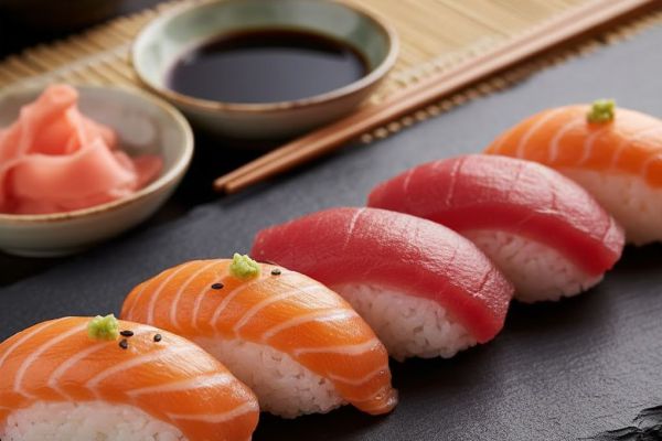 Recette Nigiri Sushis (Saumon & Thon)