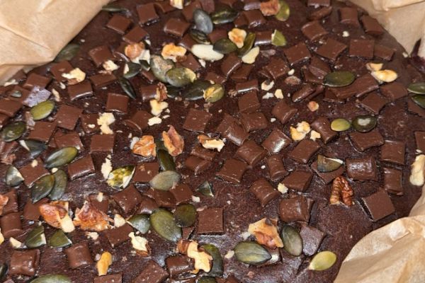 Recette Brownie courgette-chocolat