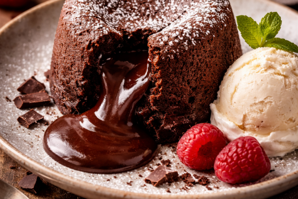 Recette  mi-cuits au chocolat