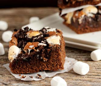 Brownies aux marshmallows