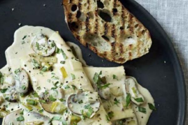 Recette Lasagnes champignons et poireaux de Gordon Ramsay