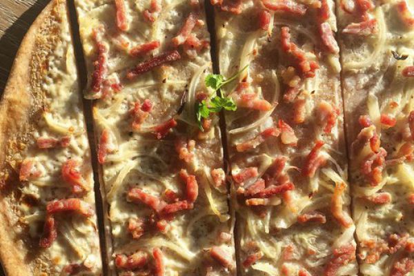 Recette Pâte à flammekueche de Mummy