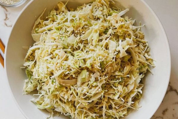 Recette Yamitsuki (salade de choux)