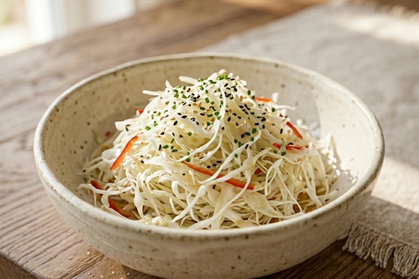 Recette Salade de choux asiatique