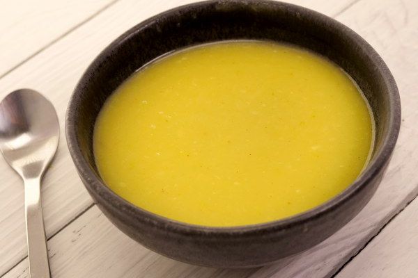 Recette Soupe courgette, curry vert et coco façon MC