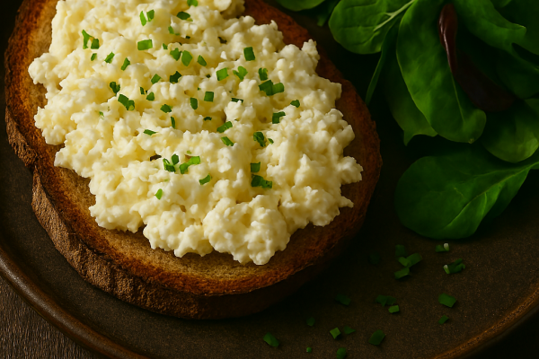 Recette Oeufs brouillés à la feta
