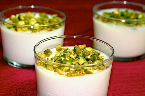 Recette Flan libanais a la fleur d'oranger (Mouhalabieh)