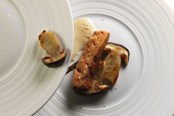 Foie gras poêlé aux cèpes