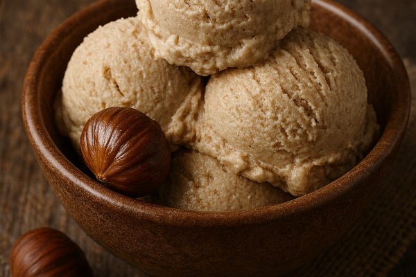 Recette Crème glacée à la crème de marrons