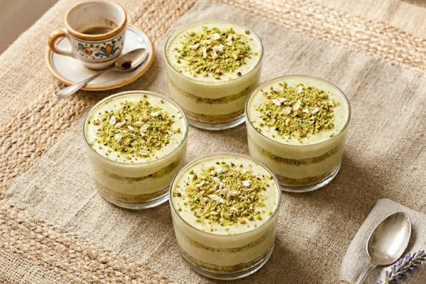 Recette Tiramisu pistache et fleur d'oranger
