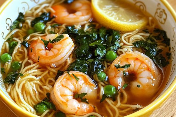 Recette Ramen Crevettes