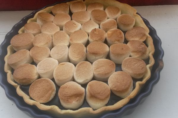 Recette Tarte choco-marshmallows