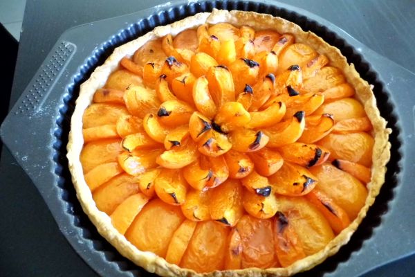 tarte aux abricots 