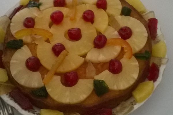 Recette Gâteau à l'ananas