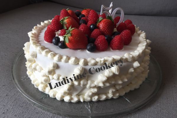 Recette Birthday Cake 
