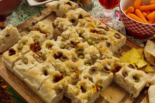 Recette La focaccia de la mama