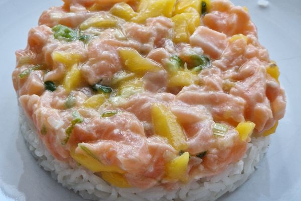 Recette Ceviche de saumon 