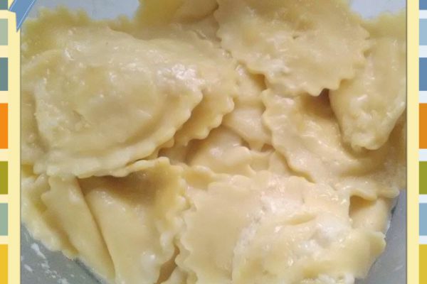 Raviolis au fromage au cookeo