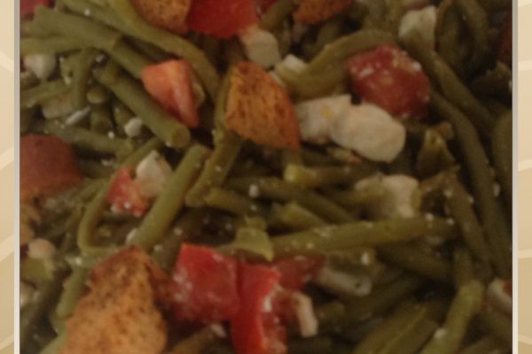 Recette Salade de haricots verts 