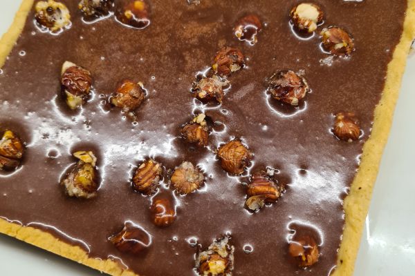 Recette Tarte au Chocolat Noisette