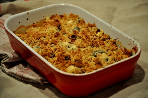 Recette Crumble Tomates Courgettes